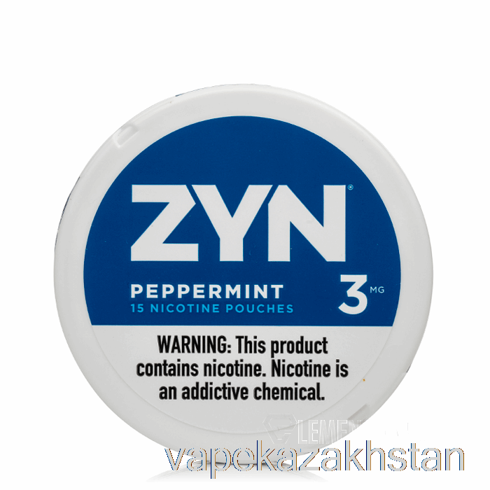 Vape Kazakhstan ZYN Nicotine Pouches - PEPPERMINT 3mg